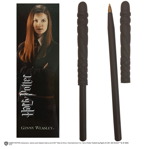 Stylo baguette &amp; Marque-page Ginny Weasley NN7986