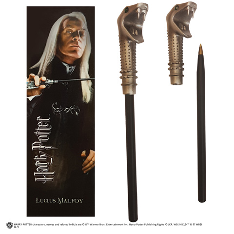 Stylo baguette et Marque-page Lucius Malefoy NN7984