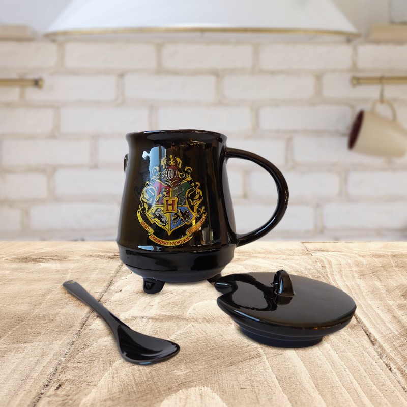 Mug Chaudron avec cuillère et couvercle - Harry Potter 260002609 (2)