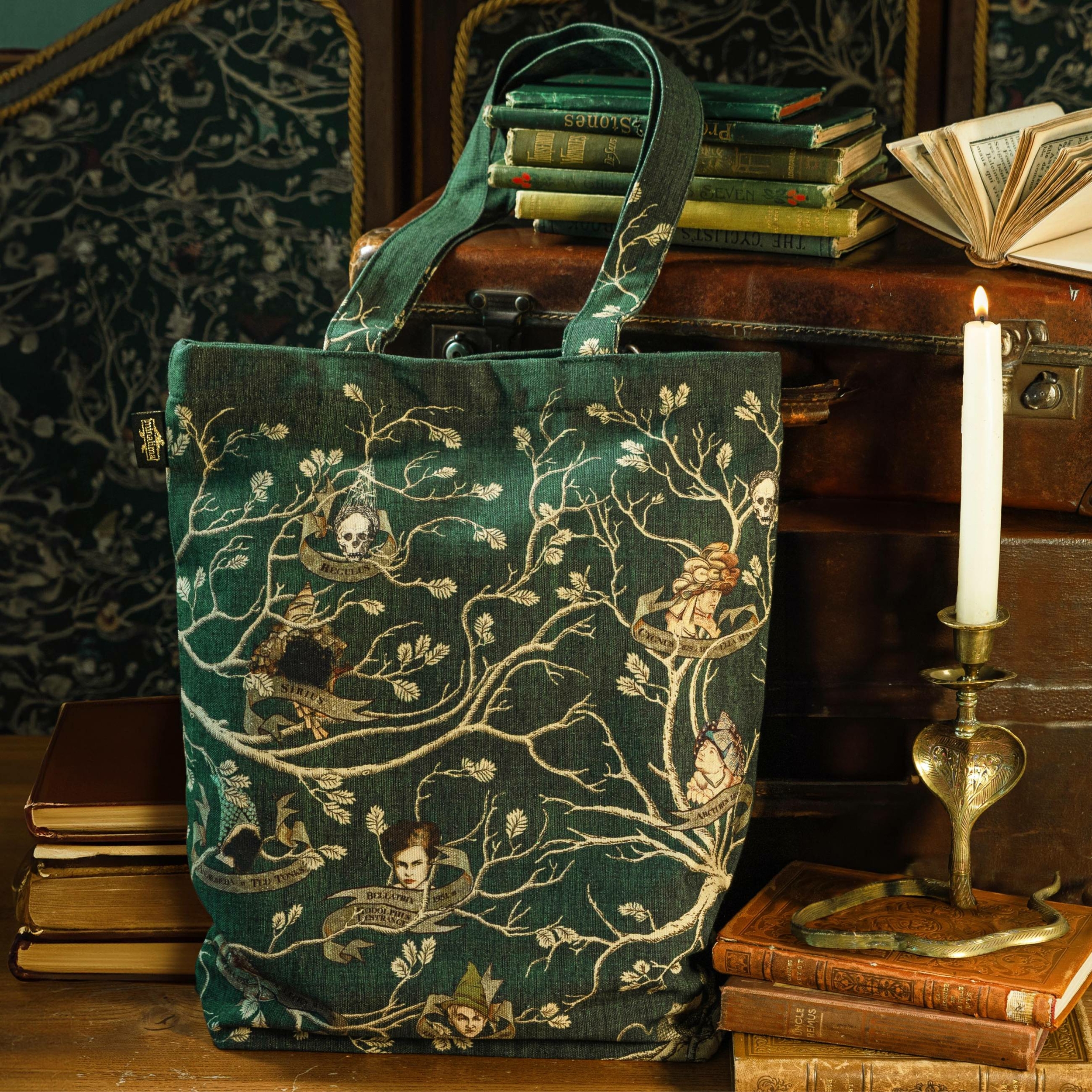 Tote Bag - Tapisserie Famille Black - Arbre Généalogique - MinaLima HPTOTE12 (6)