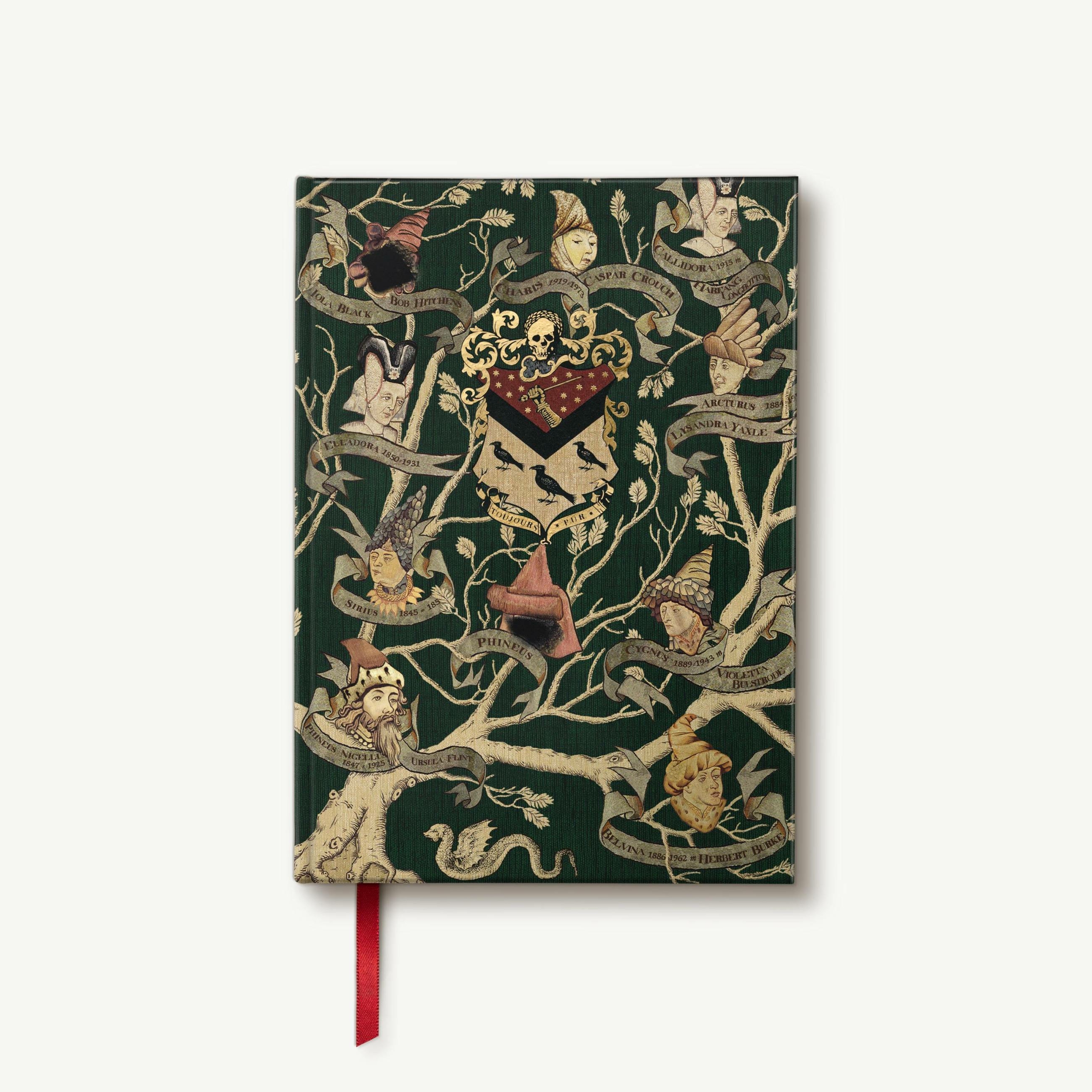 Carnet de Notes - Tapisserie Famille Black - Arbre Généalogique - MinaLima HPNB01 (1)