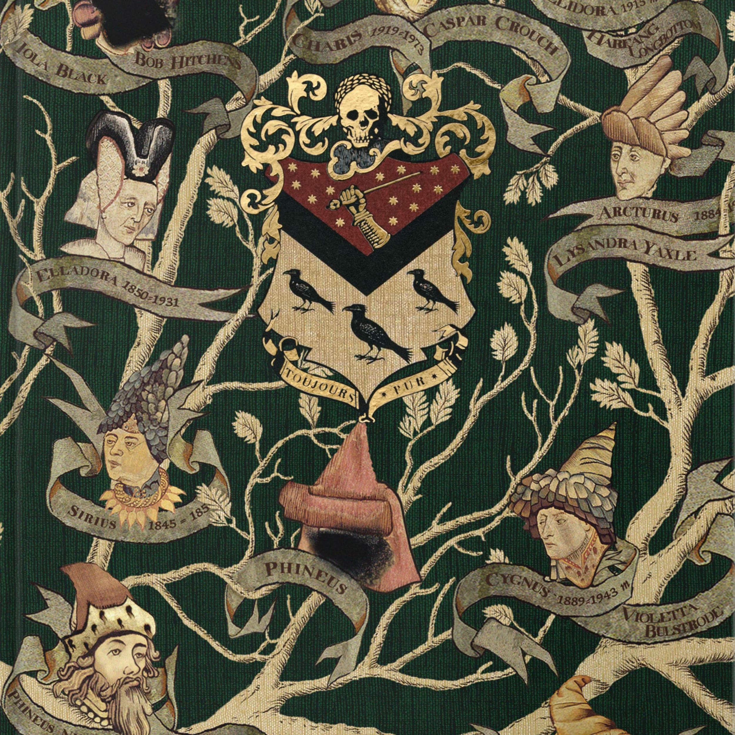 Carnet de Notes - Tapisserie Famille Black - Arbre Généalogique - MinaLima HPNB01 (2)