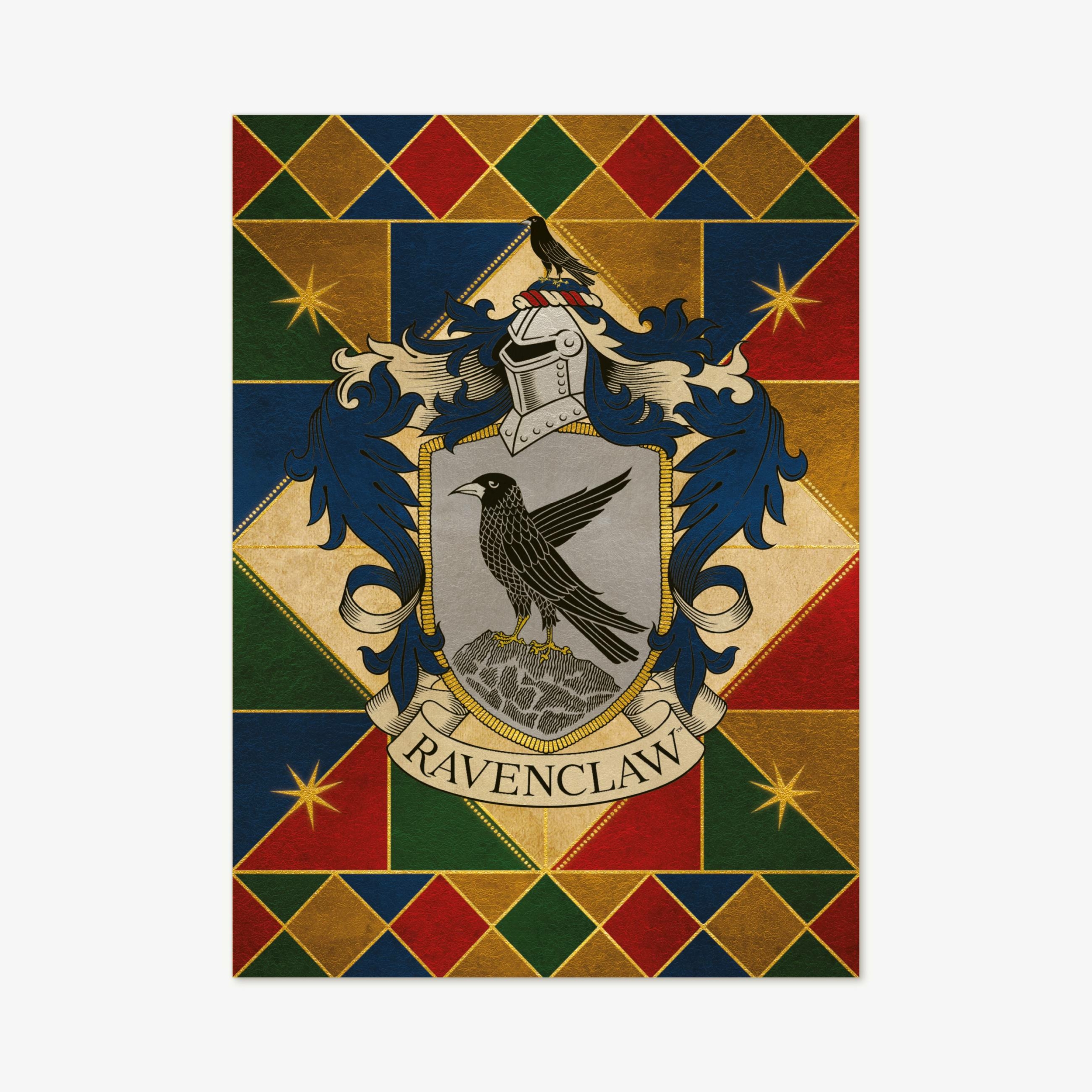 Affiche - Poudlard - Ecusson de la Maison Serdaigle - MinaLima HPP18 (1)