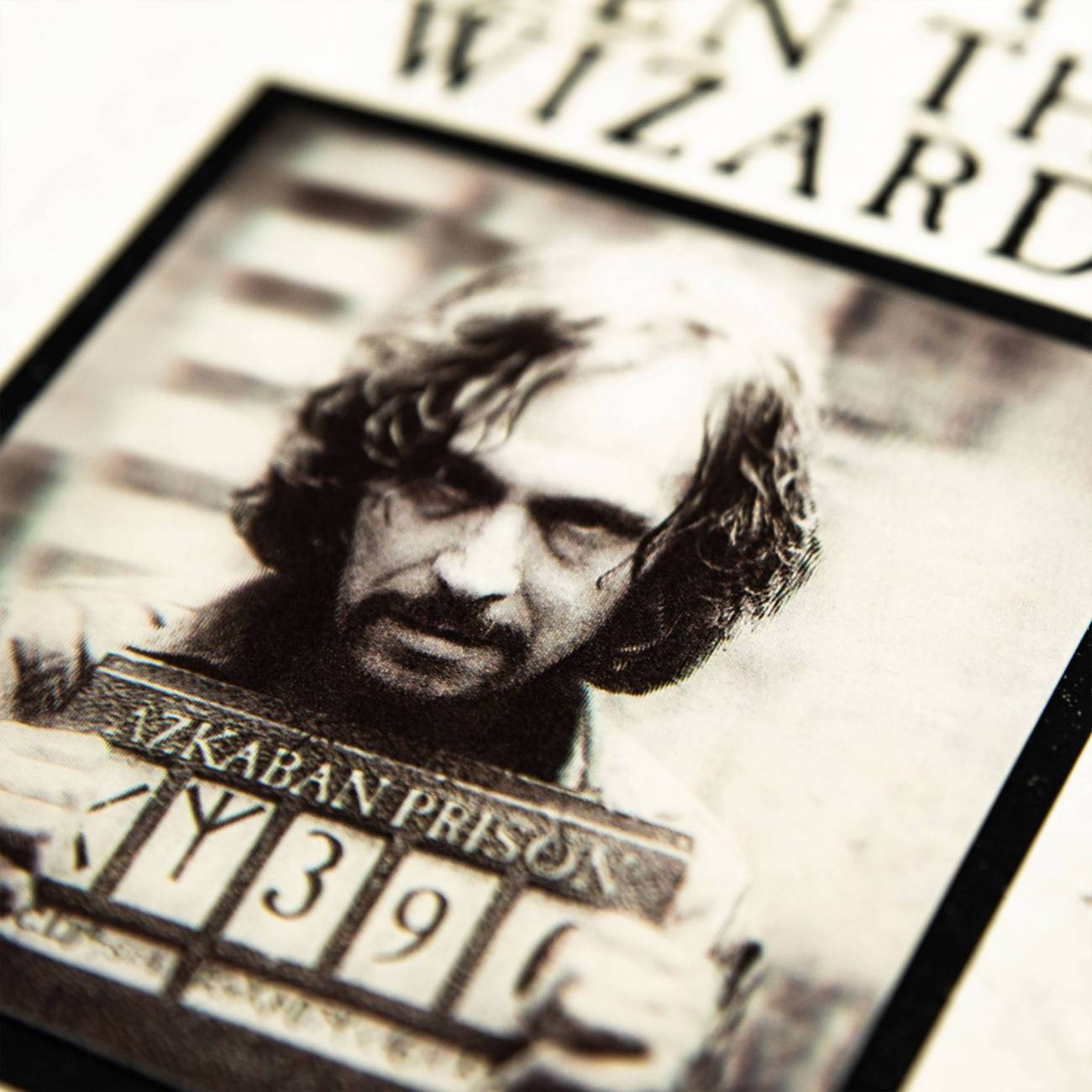 Carte Lenticulaire - Ministère de la Magie - Avez-vous vu ce sorcier  - Sirius Black - MinaLima (4)