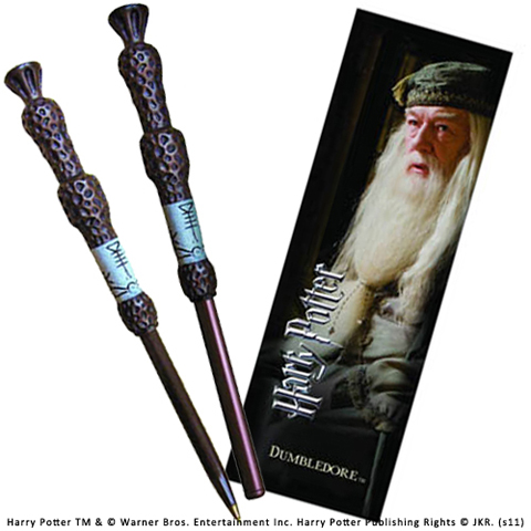 Stylo baguette &amp; Marque-page Dumbledore NN8632