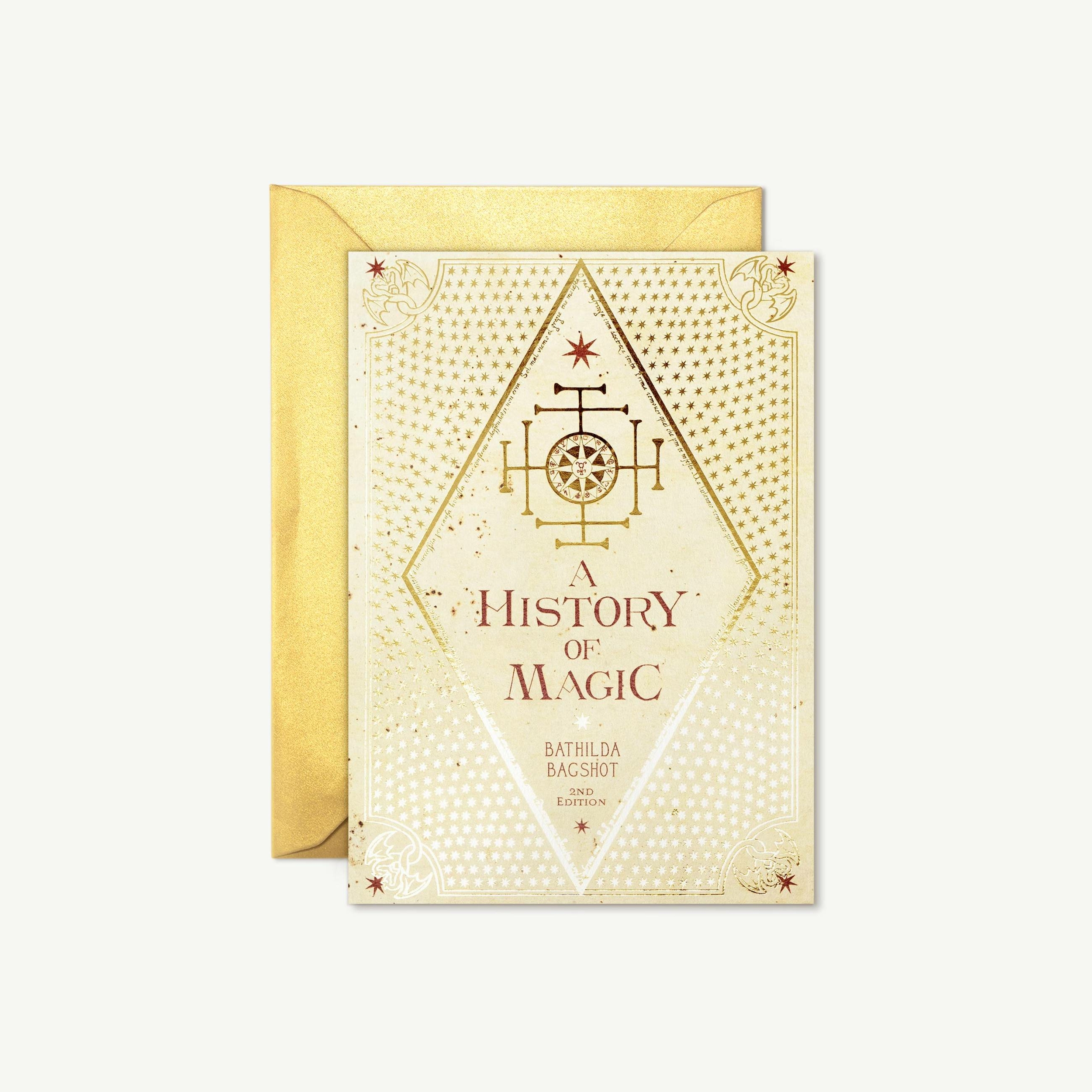 Carte - Livres de Sorciers - Une Histoire de Magie - MinaLima (1)