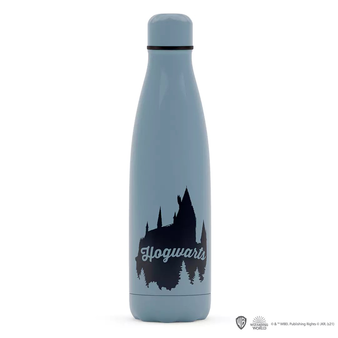 Bouteille isotherme 500ml - Poudlard bleu clair - Harry Potter(1)