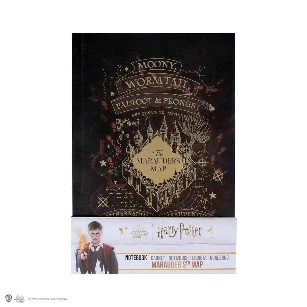 Carnet souple Carte du Maraudeur - Harry Potter MAP4009(4)