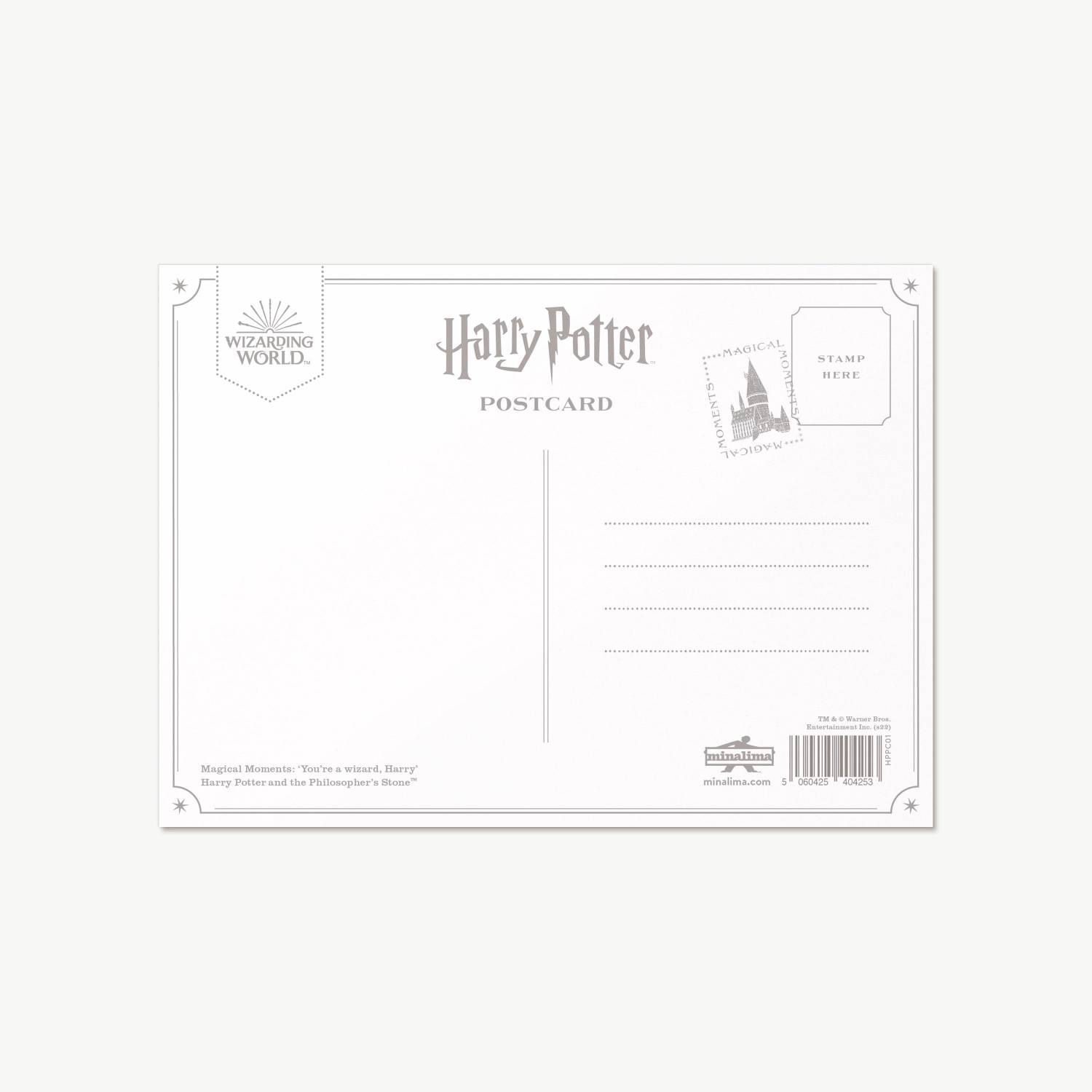 Carte postale - Tu es un sorcier Harry - Moments Magiques - Harry Potter HPPC01(3)