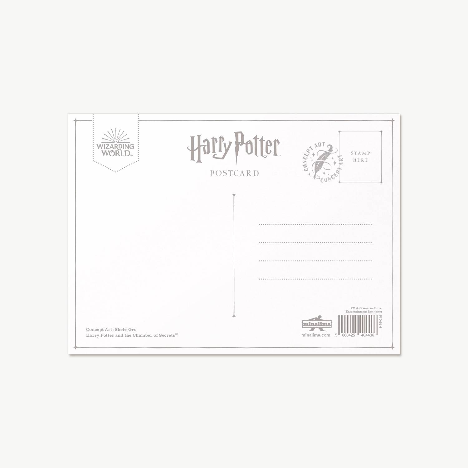 Carte postale - Potion Poussoss - Skele-Gro - MinaLima - Harry Potter HPPC16(3)