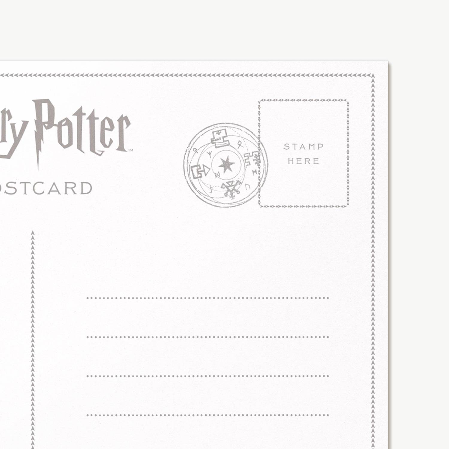 Carte postale - Le Terrier - MinaLima - Harry Potter HPPC18(4)