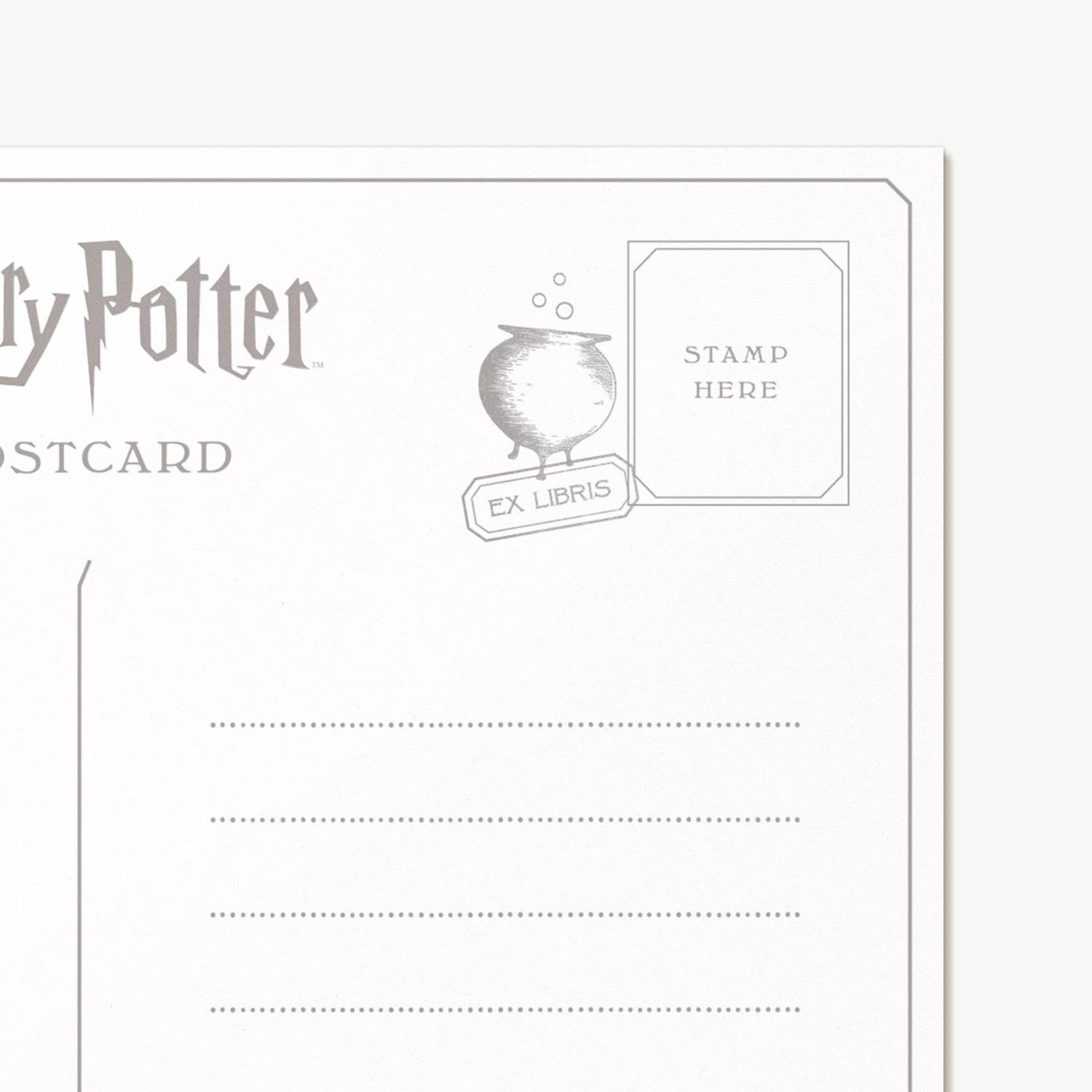 Carte postale - Chaudron de Fabrication de Potions Avancées - MinaLima - Harry Potter HPPC19(4)