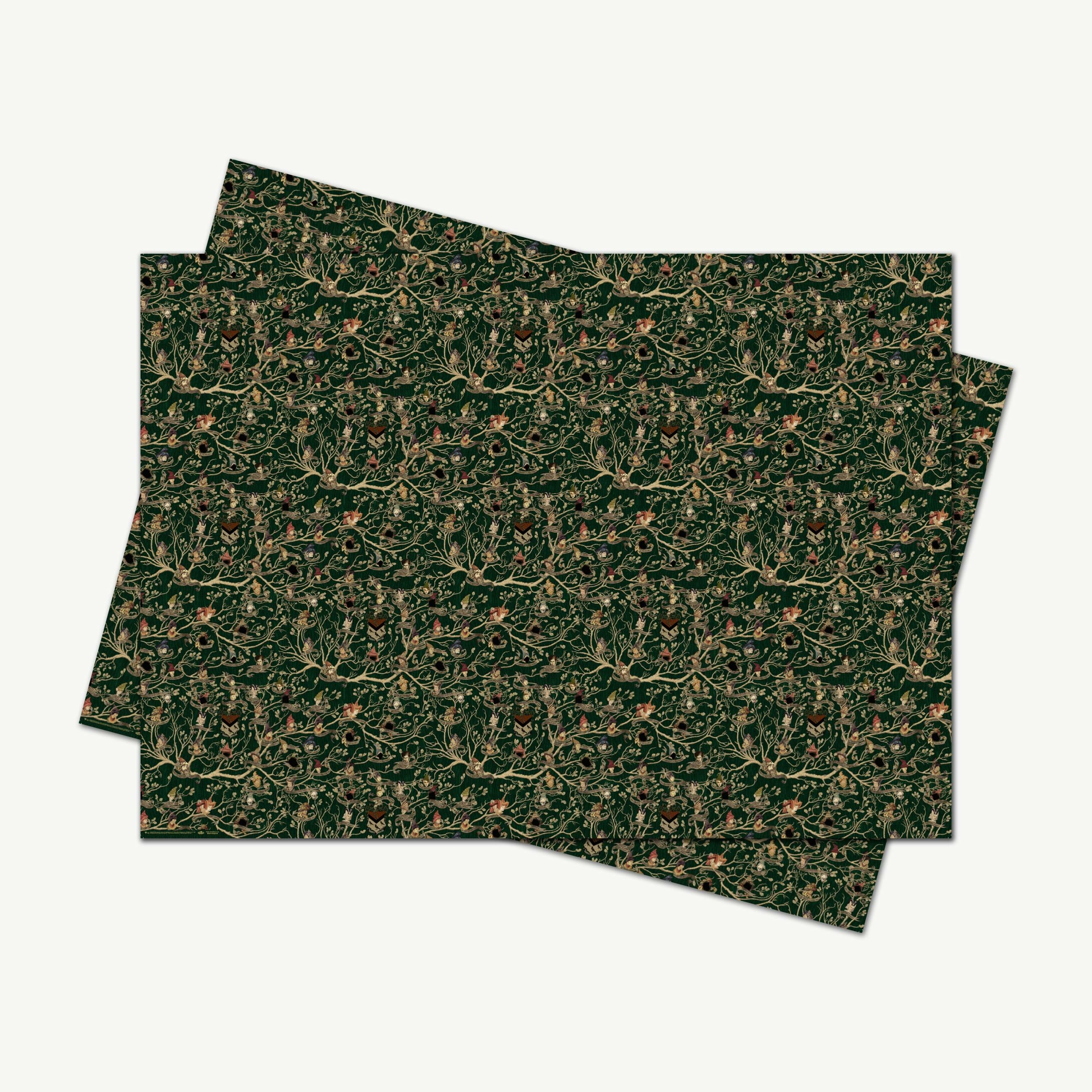 Papier cadeau - Tapisserie Famille Black - MinaLima - Harry Potter HPGW04(3)