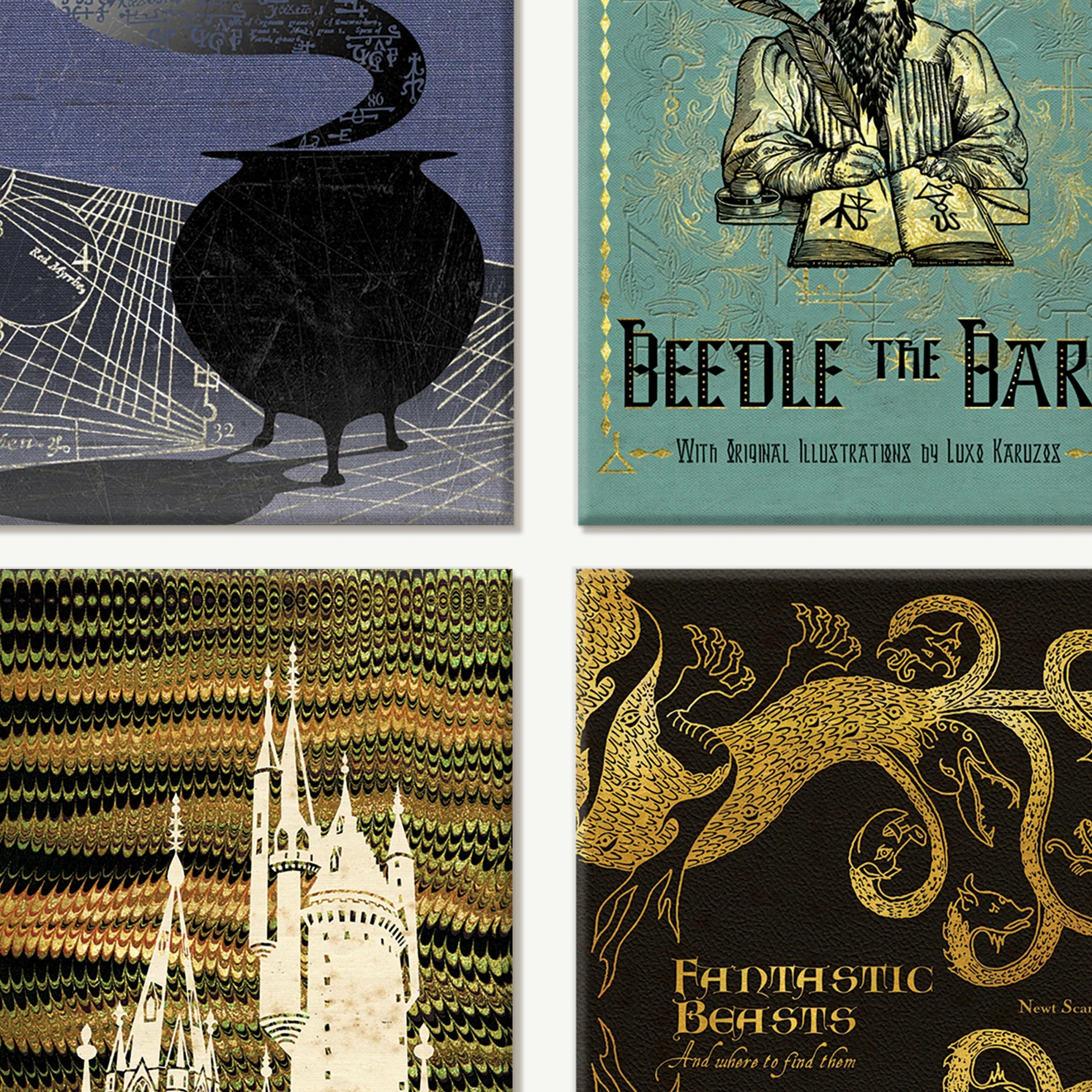 Magnets - Livre de Sorciers - MinaLima - Harry Potter HPM02(2)