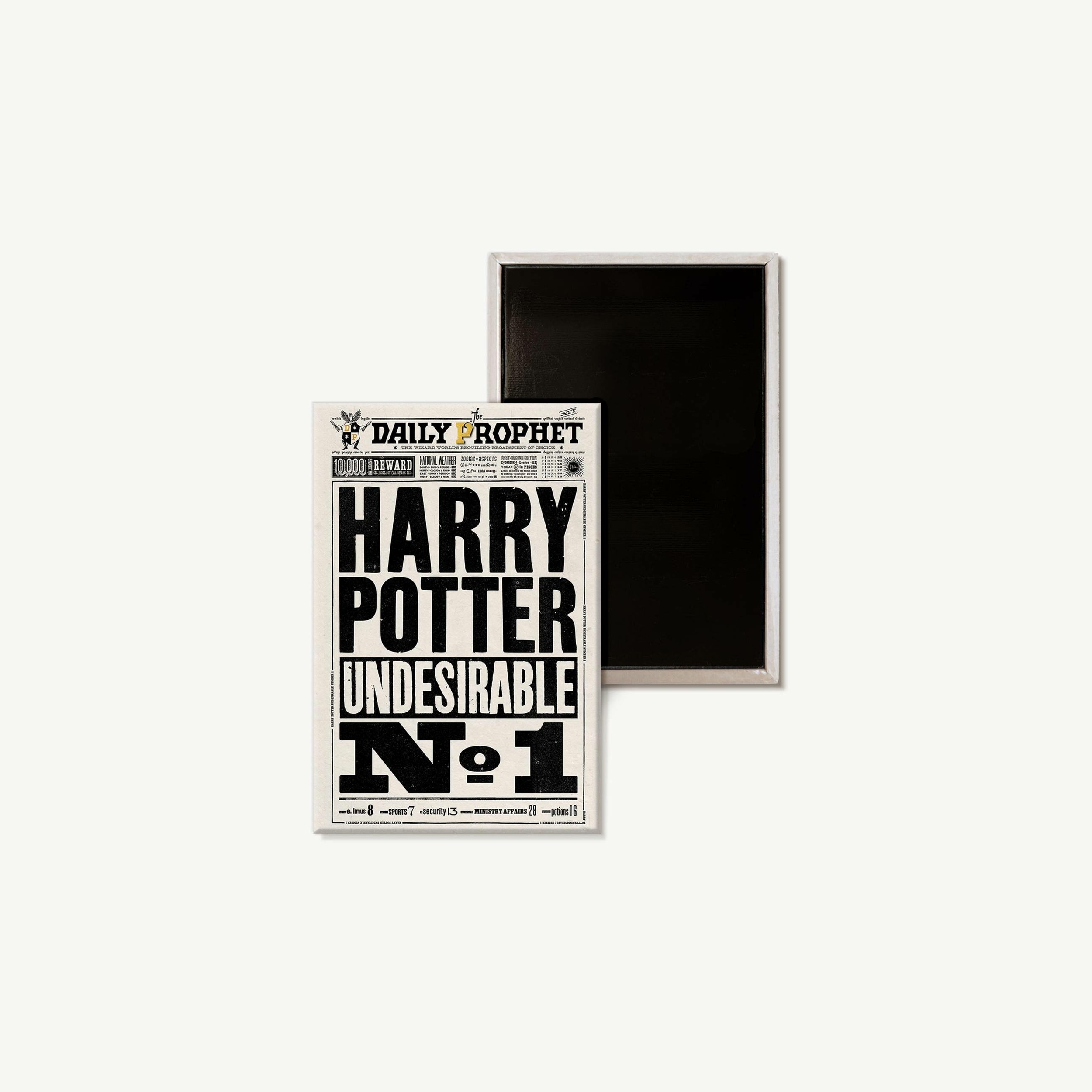 Magnets - La Gazette du Sorcier - MinaLima - Harry Potter DPM01(4)