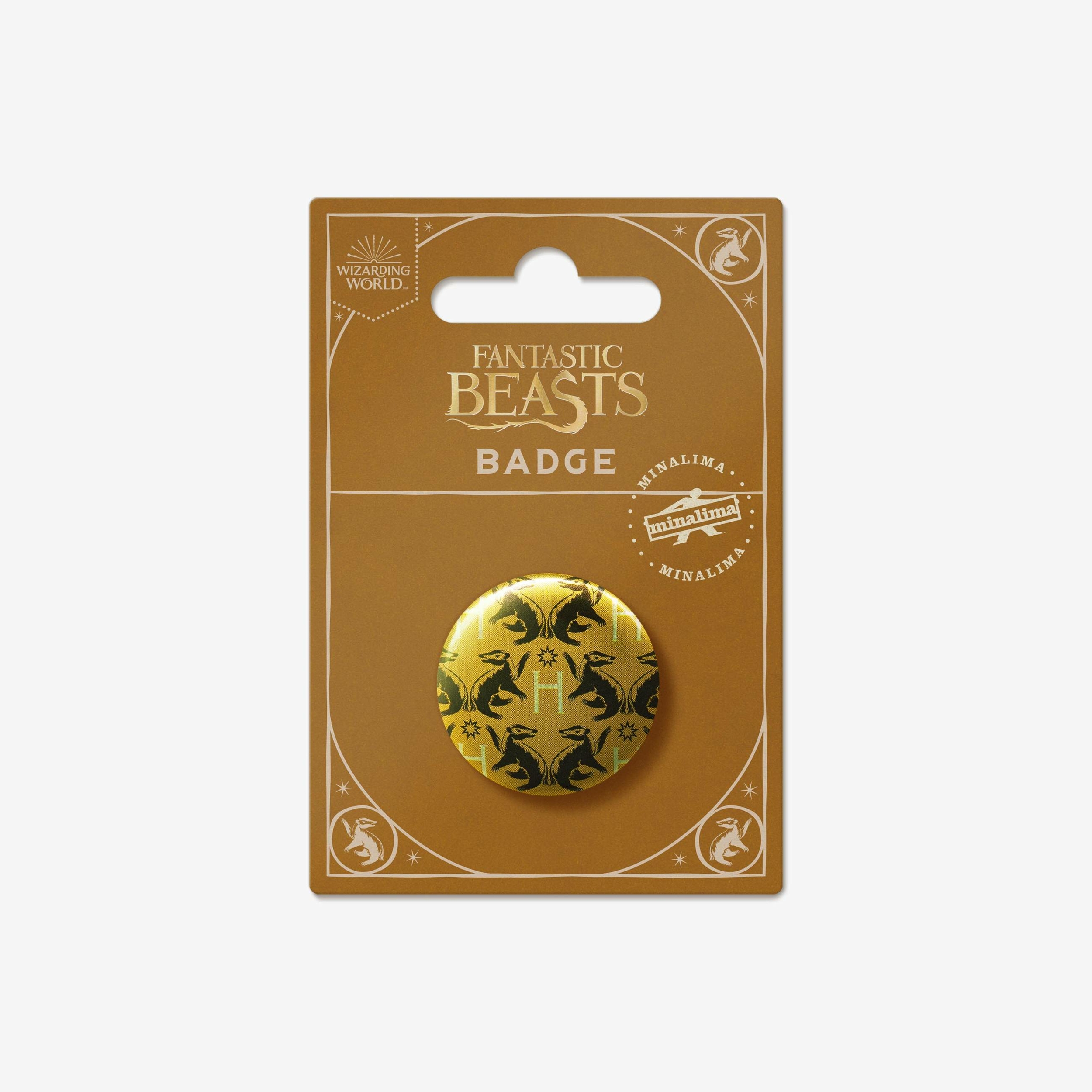 Pins - Poudlard - Maison Poufsouffle - MinaLima - Harry Potter FBBB01(4)