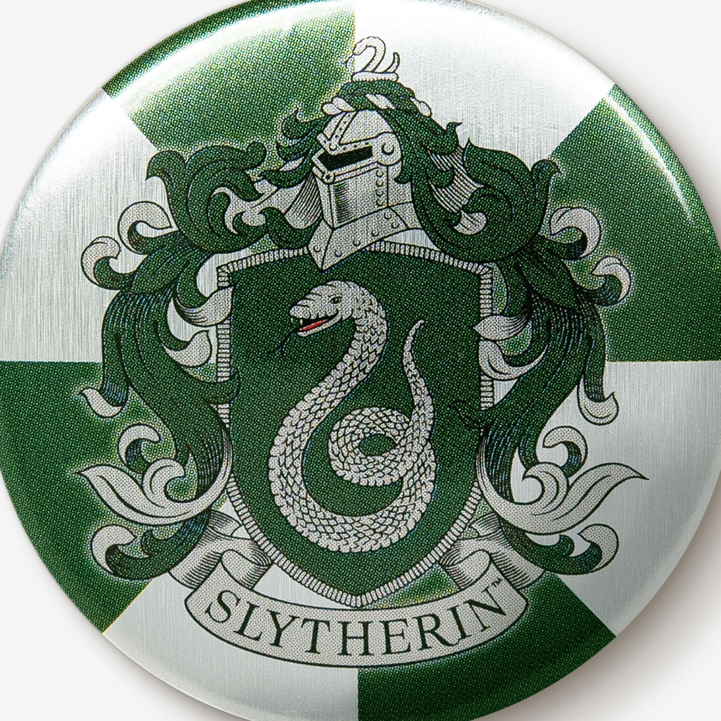 Pins Blason Maison Serpentard - Poudlard - MinaLima - Harry Potter HPBB03(2)