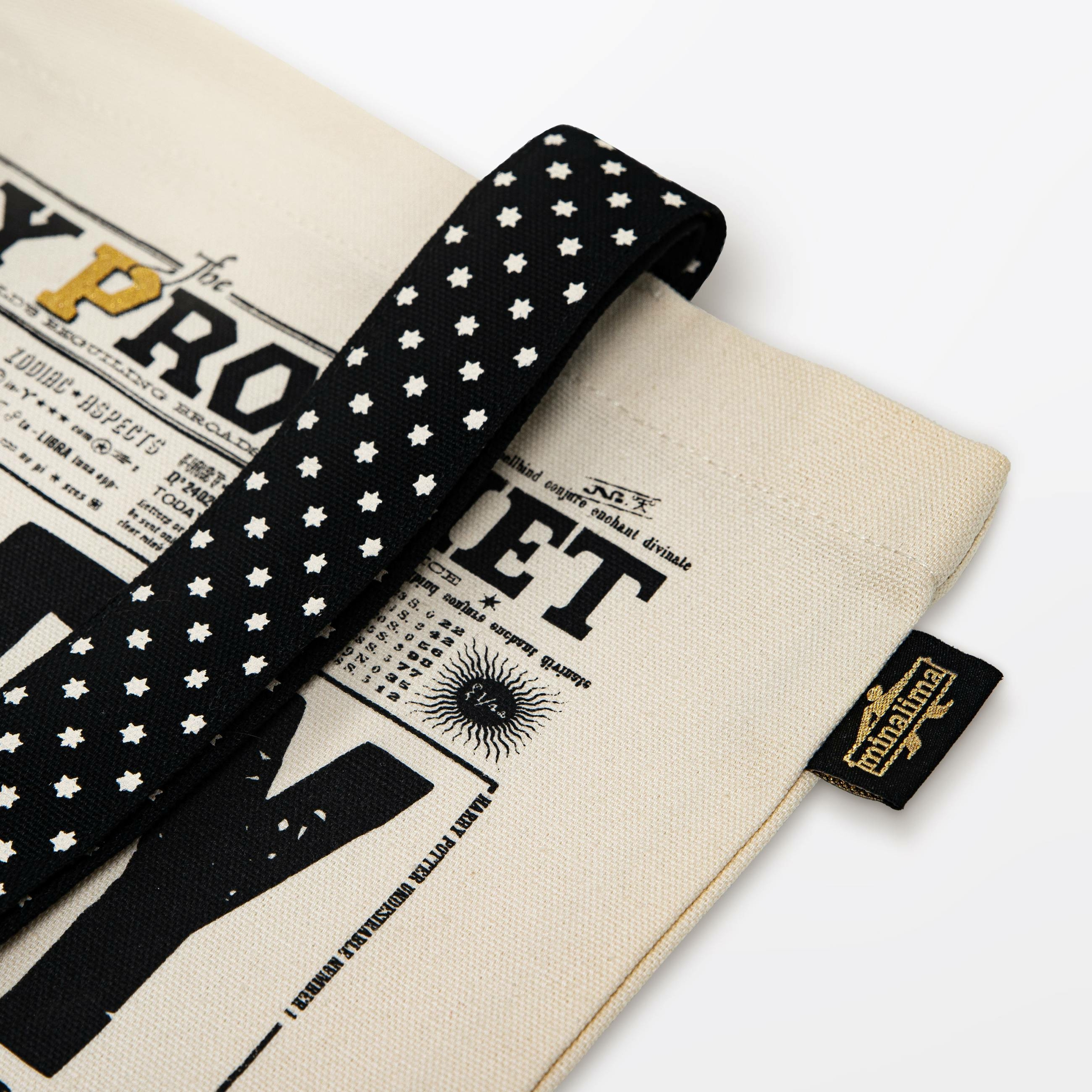 Tote bag Harry Potter Indésirable N°1 - La Gazette du Sorcier - MinaLima - Harry Potter HPTOTE11(4)