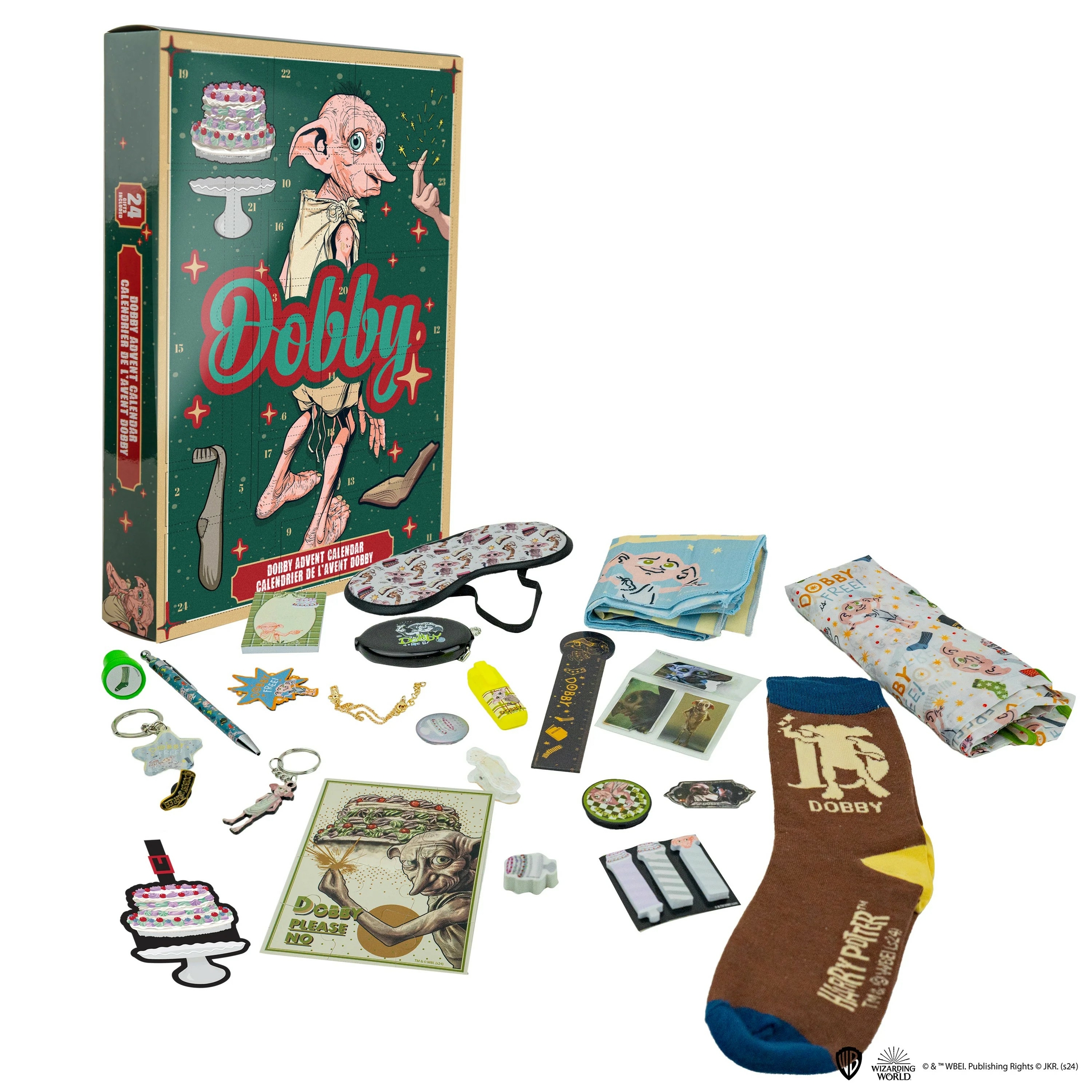 Calendrier de lAvent Dobby 2024 - Harry Potter CR2105(8)