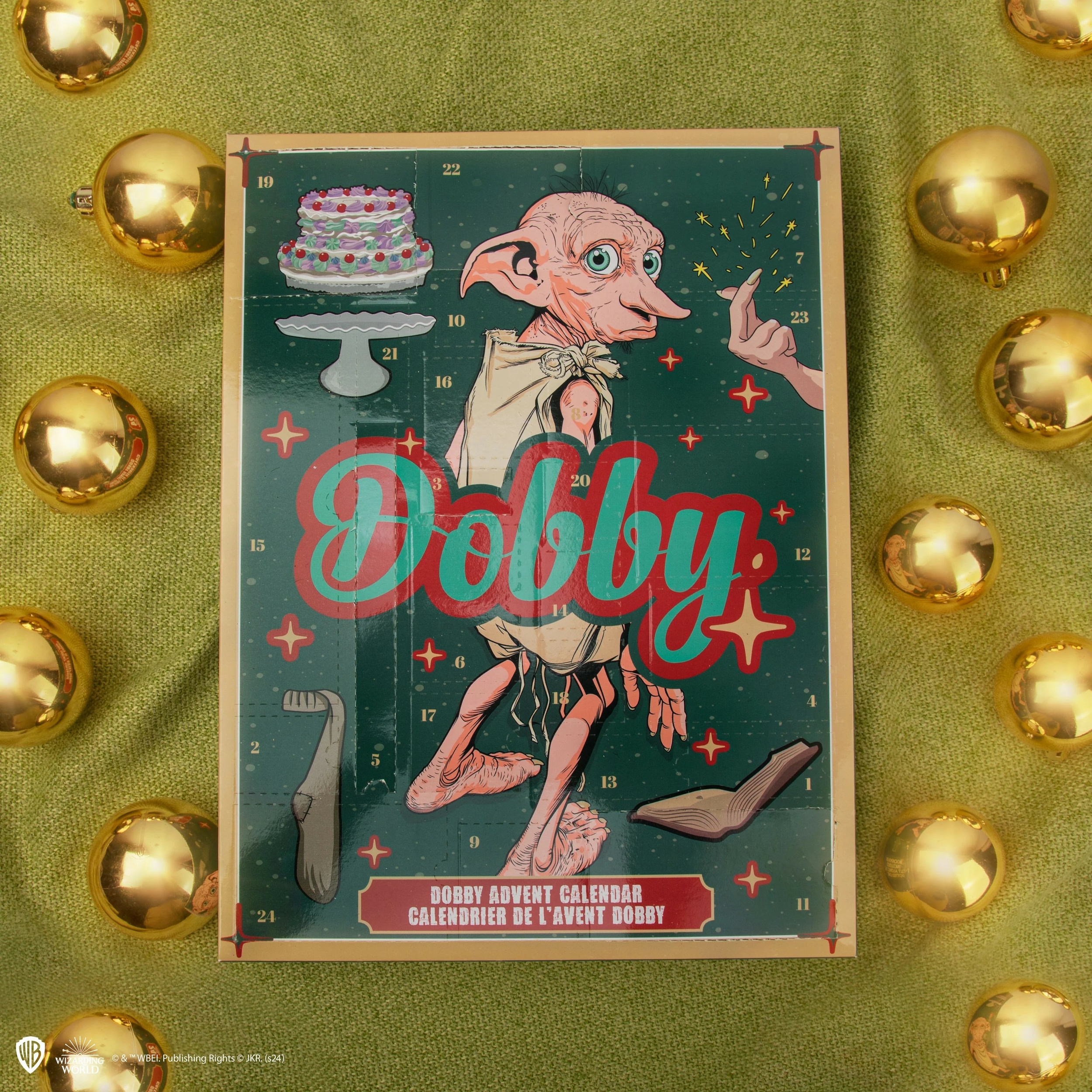 Calendrier de lAvent Dobby 2024 - Harry Potter CR2105(1)