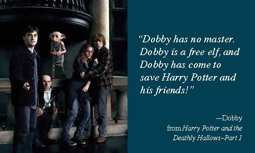 Réplique miniature interactive Dobby - Harry Potter - Running Press 9780762463107(5)