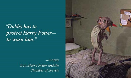 Réplique miniature interactive Dobby - Harry Potter - Running Press 9780762463107(3)