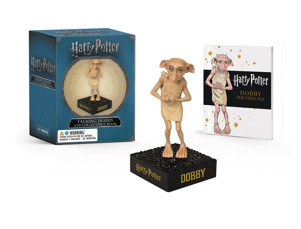Réplique miniature interactive Dobby - Harry Potter - Running Press 9780762463107(1)