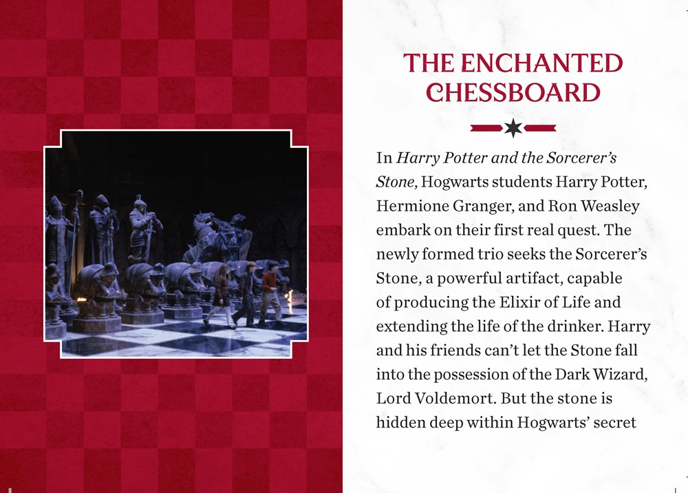 Echiquier Défi Final miniature - Harry Potter - Running Press 9780762483983(2)