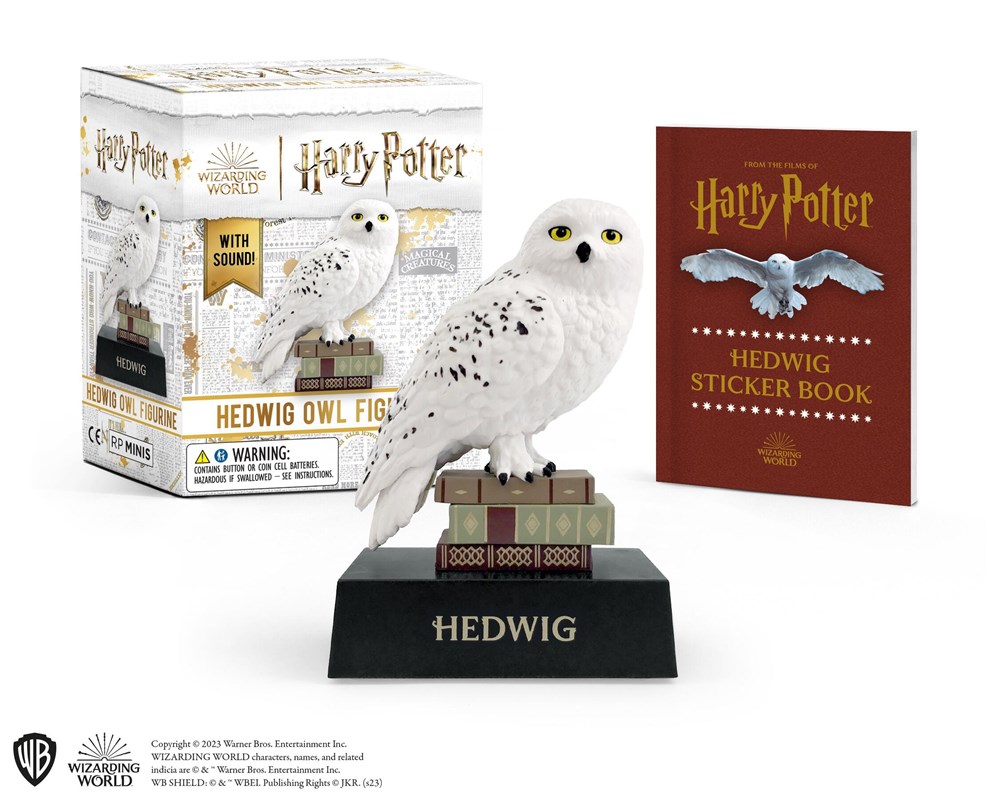 Figurine interactive Hedwige - Harry Potter - Running Press 9780762479832(1)