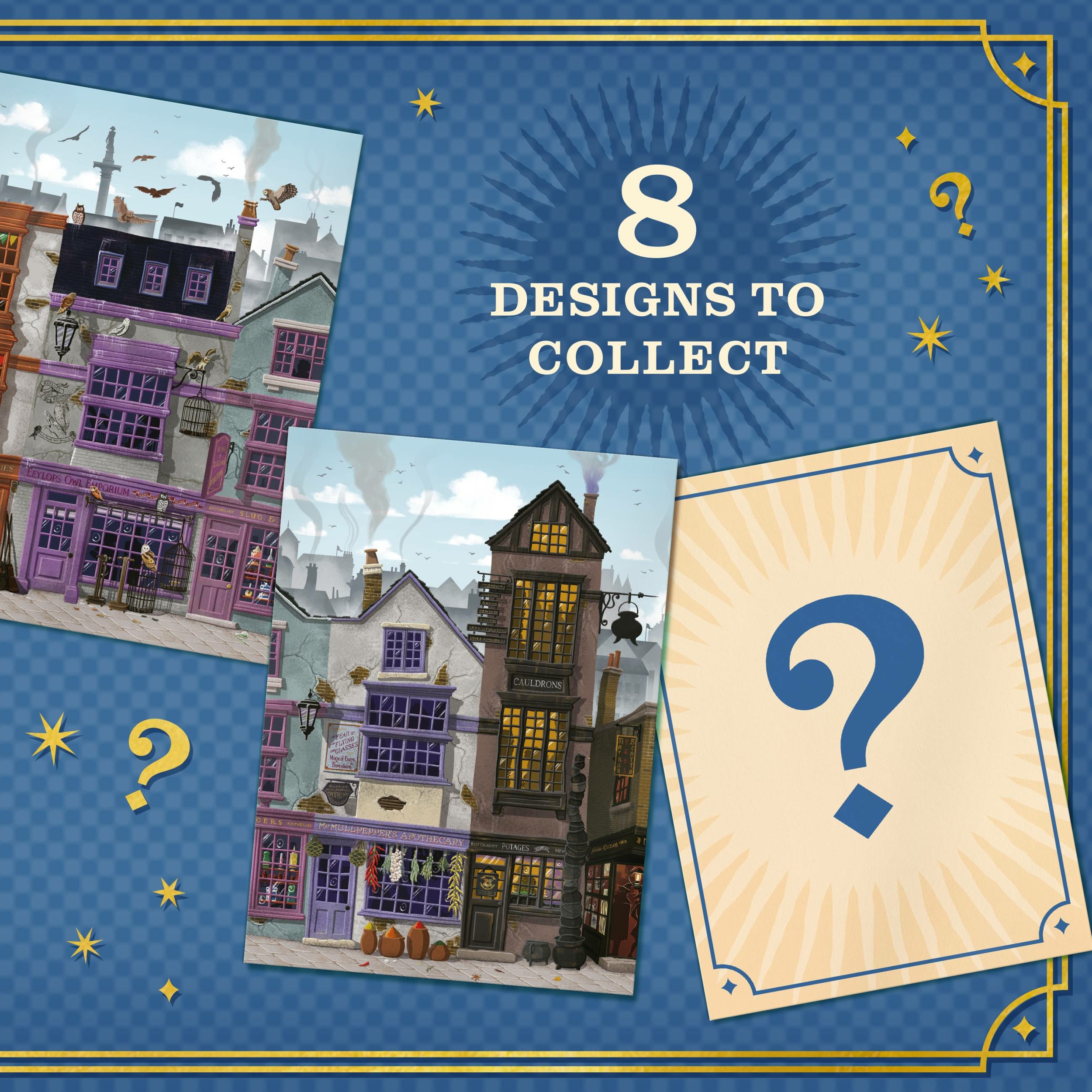 Pack mystère carte postale Chemin de Traverse - Harry Potter - MinaLima WWMPC02(4)