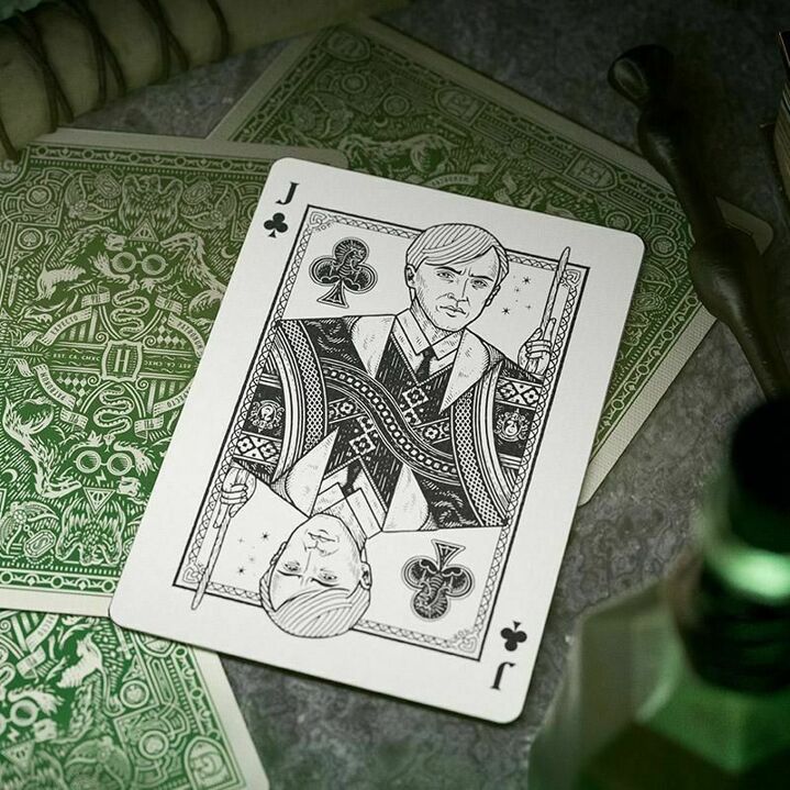 Cartes à jouer Harry Potter - Serpentard - Theory11 T1157(4)