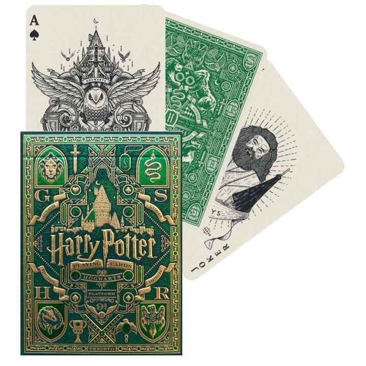 Cartes à jouer Harry Potter - Serpentard - Theory11 T1157(1)