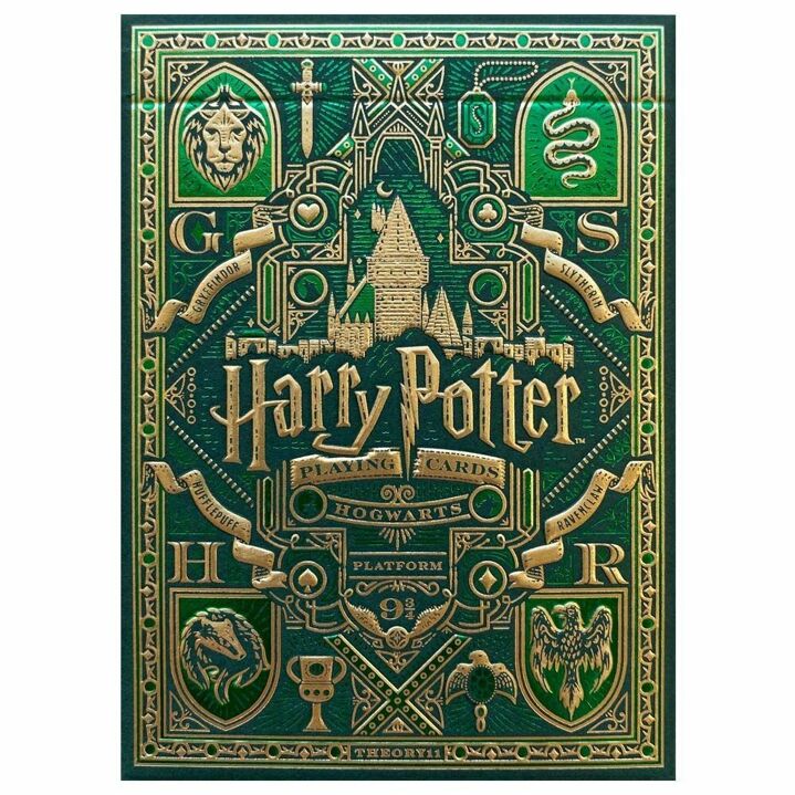 Cartes à jouer Harry Potter - Serpentard - Theory11 T1157(3)