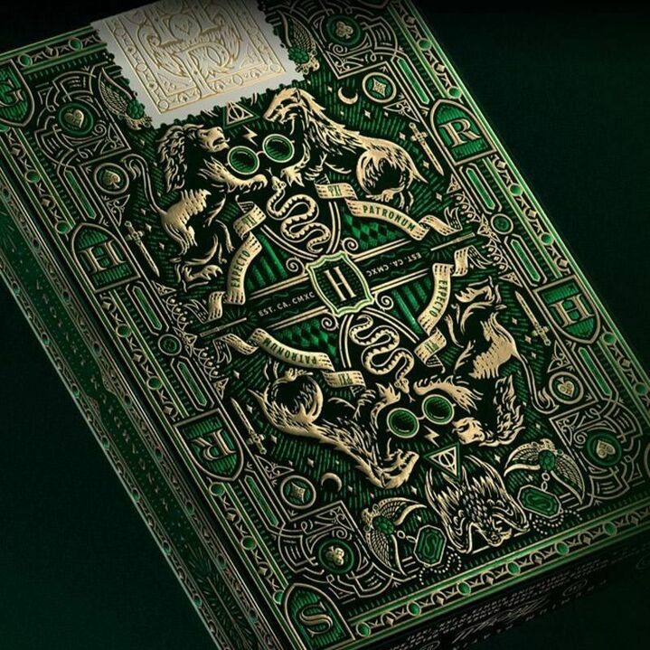 Cartes à jouer Harry Potter - Serpentard - Theory11 T1157(2)