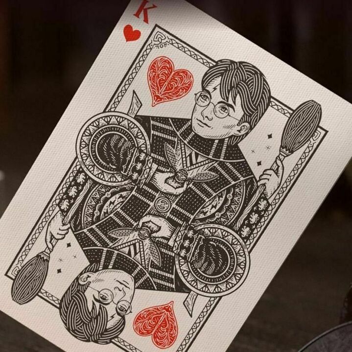 Cartes à jouer Harry Potter - Gryffondor - Theory11 T1158(4)