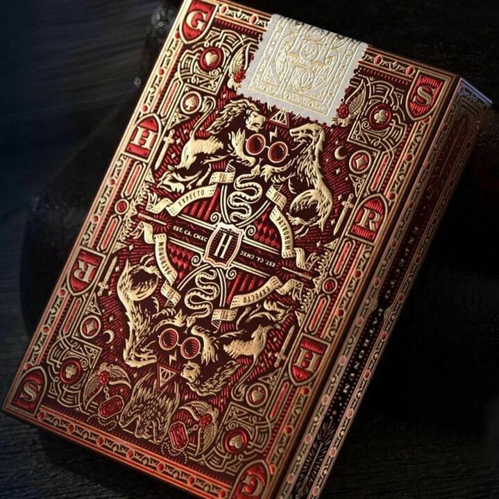 Cartes à jouer Harry Potter - Gryffondor - Theory11 T1158(2)