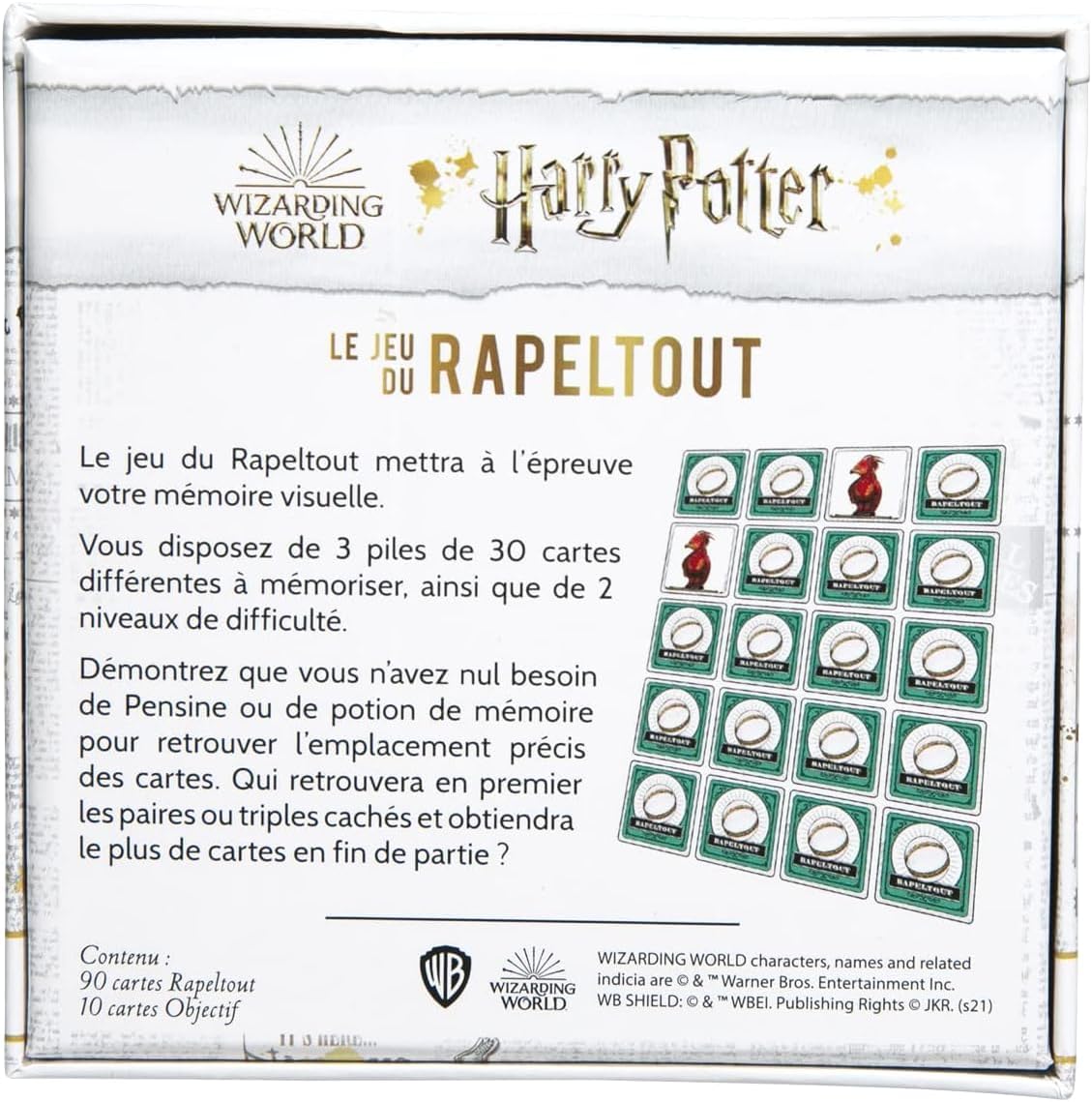 Jeu de société - Le Rapeltout - Harry Potter 145-TOPI91599(2)