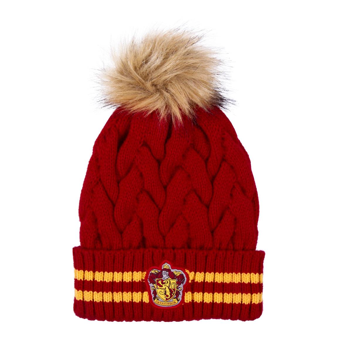 Bonnet enfant tricoté à pompon Gryffondor - Harry Potter 2200009653(1)