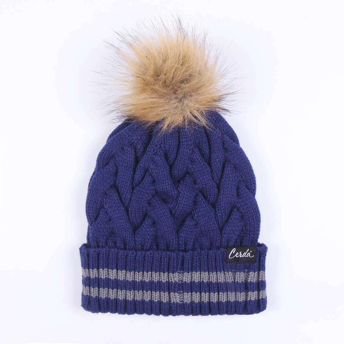 Bonnet enfant tricoté à pompon Serdaigle - Harry Potter 2200009661(2)