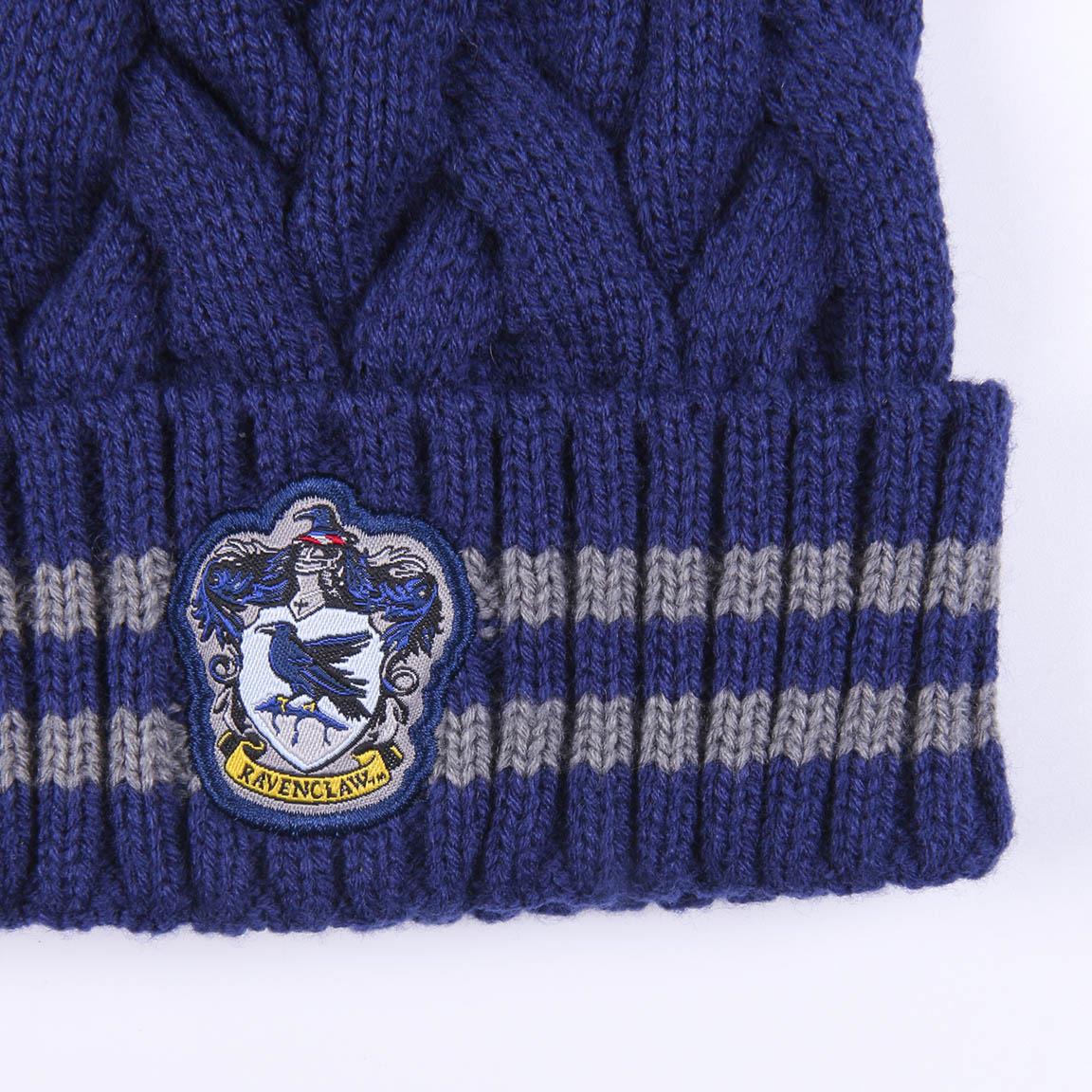 Bonnet enfant tricoté à pompon Serdaigle - Harry Potter 2200009661(3)