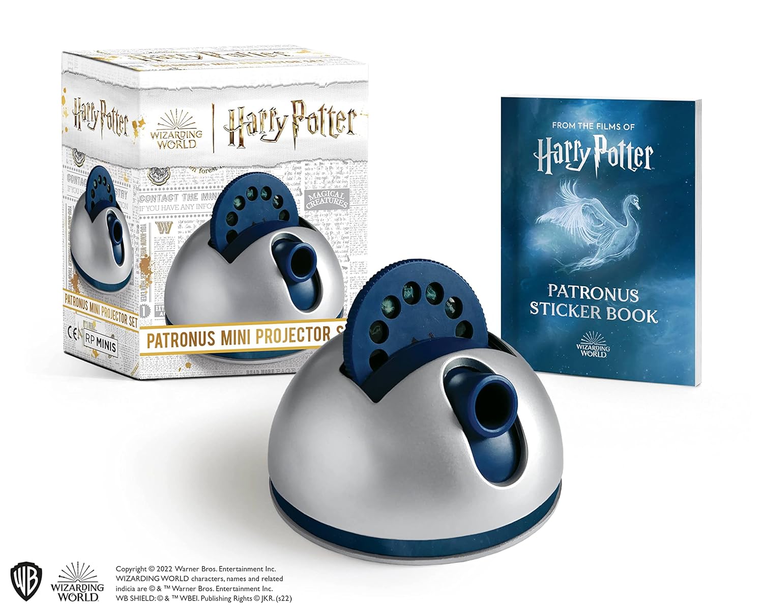Mini projecteur Patronus - Running Press - Harry Potter