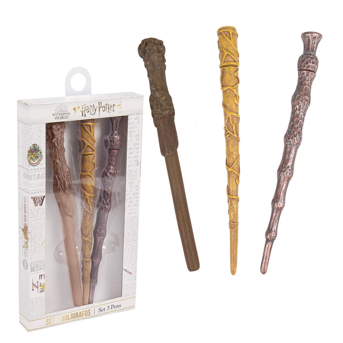 Pack de 3 stylos à bille Harry Potter 2100003341(1)