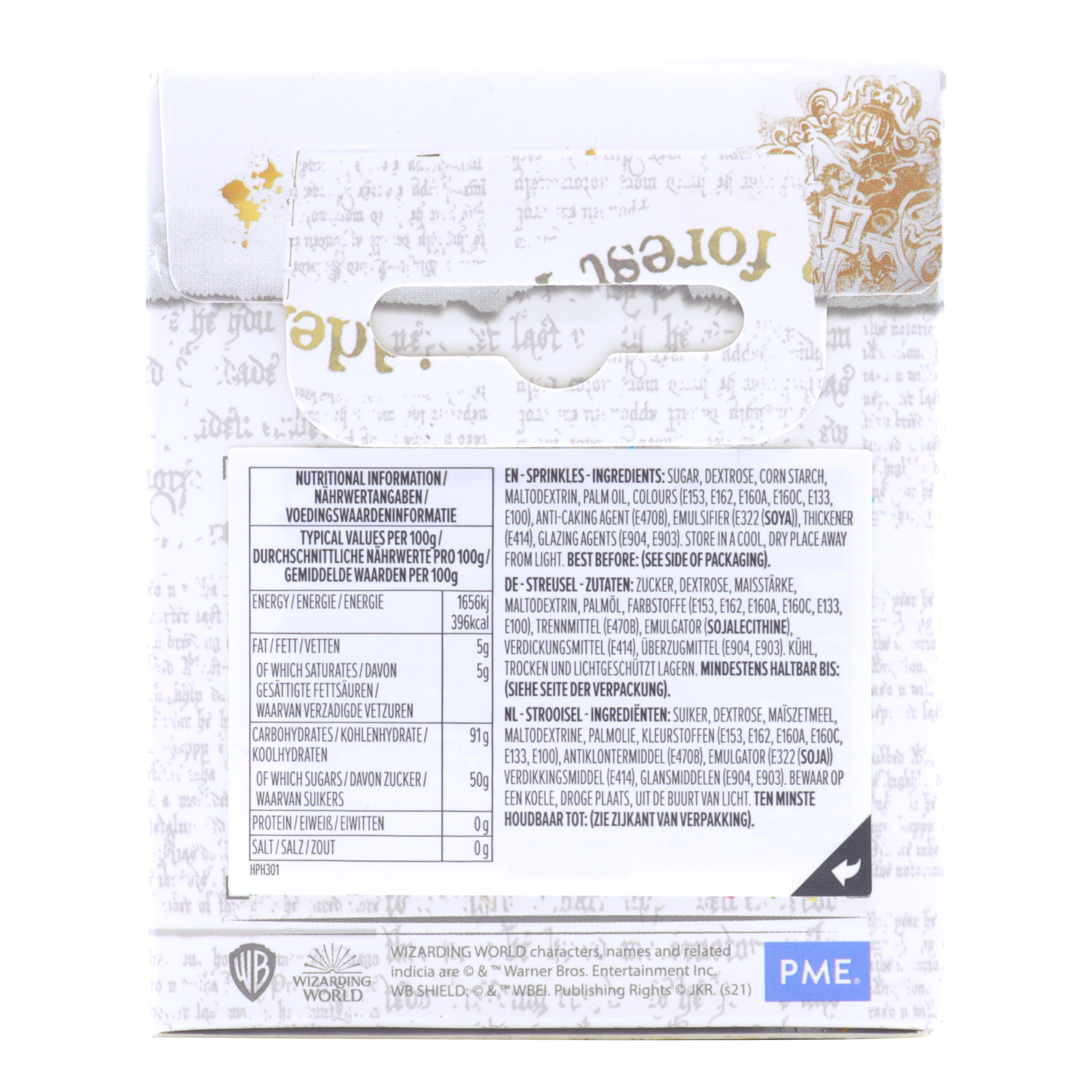SPRINKLES EN SUCRE HARRY POTTER MAISON GRYFFONDOR2