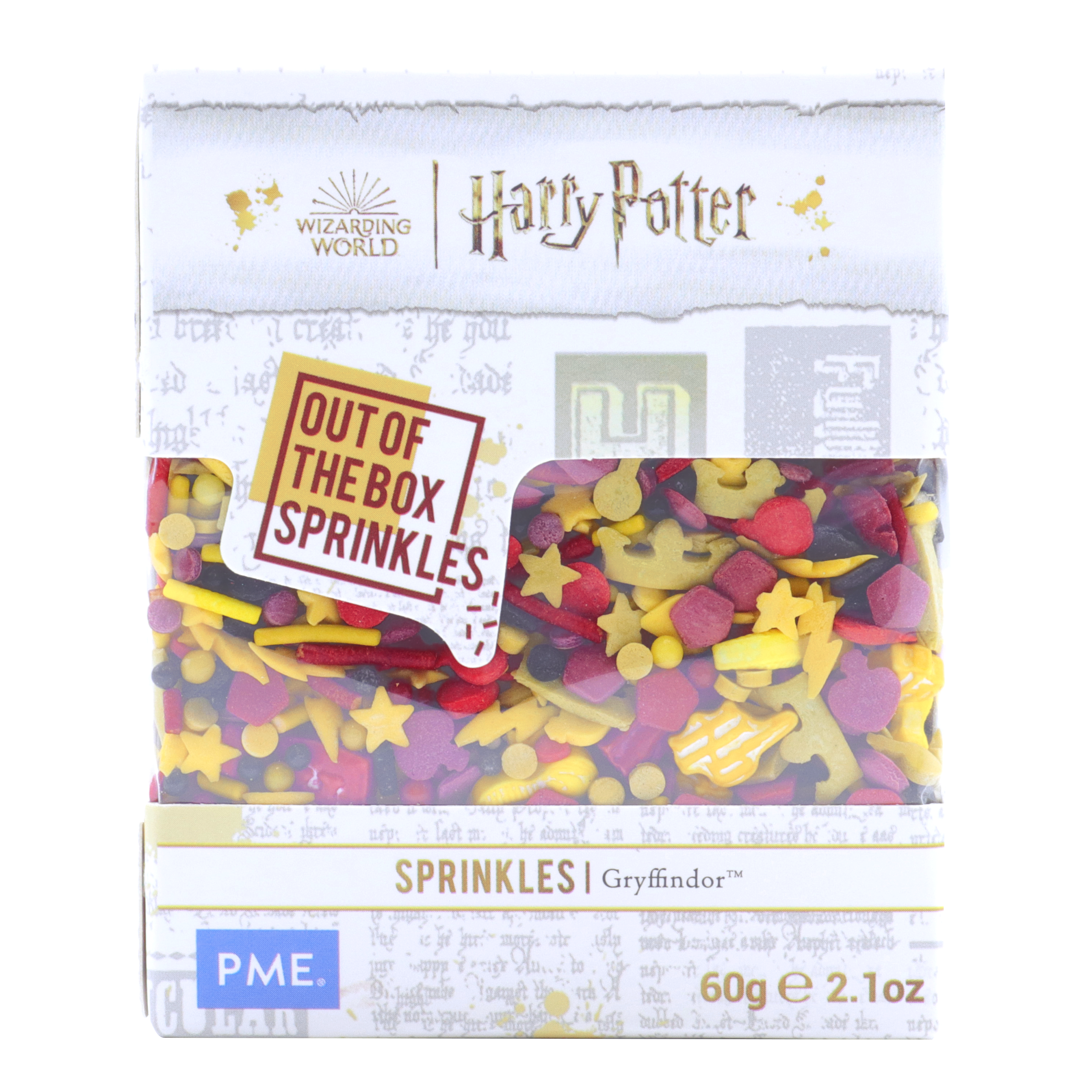 SPRINKLES EN SUCRE HARRY POTTER MAISON GRYFFONDOR1