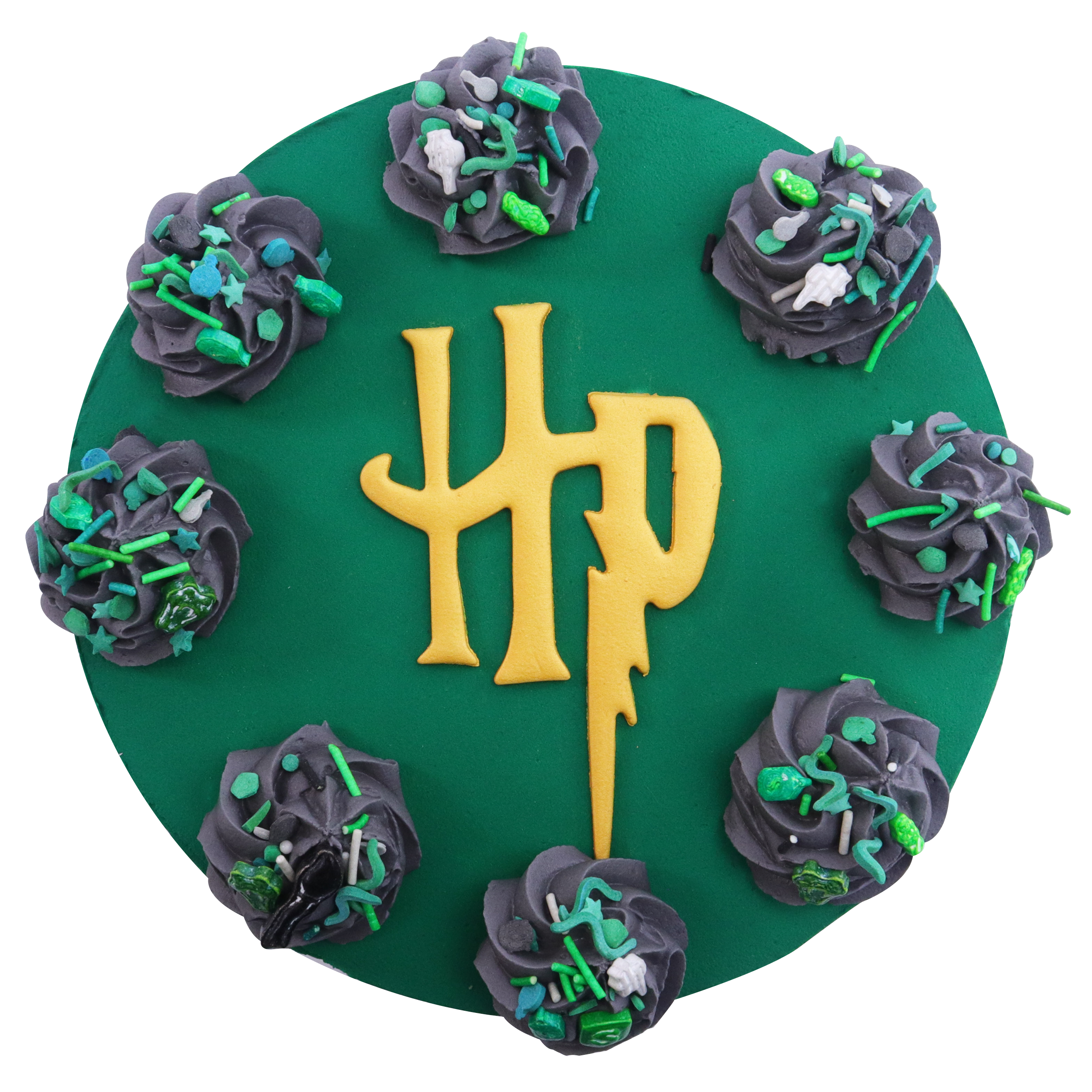 Sprinkles en sucre Harry Potter maison Serpentard 4