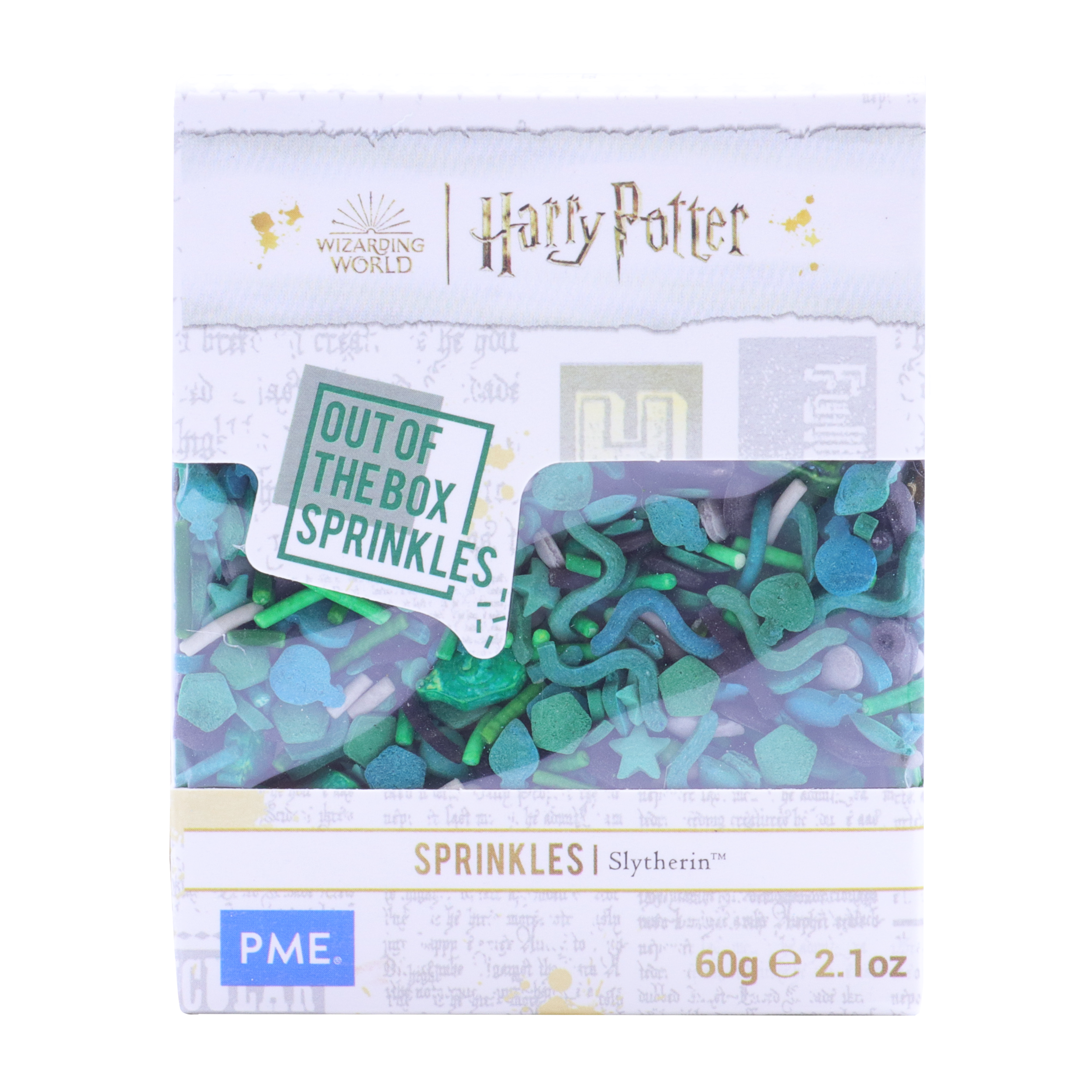 Sprinkles en sucre Harry Potter maison Serpentard 1
