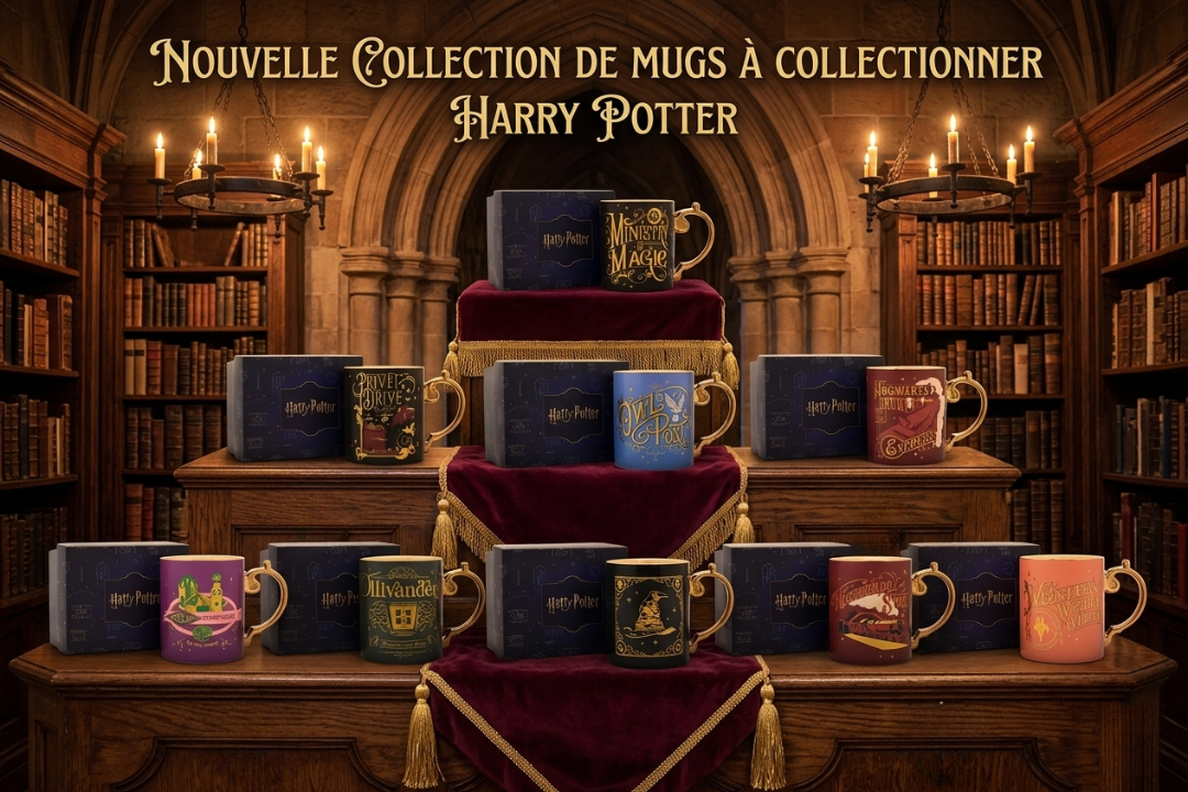 Mug collector harry potter