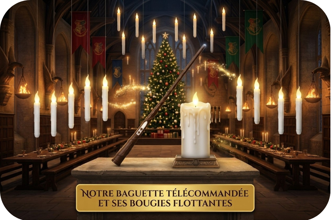 Bougie led flottantes harry potter