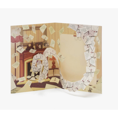 carte 3d lettre d'acceptation harry 1