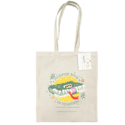 tote bag livre des monstre